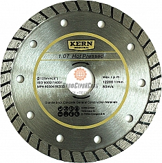 Алмазный диск Kern 1.07 Hot Pressed Turbo 125 мм