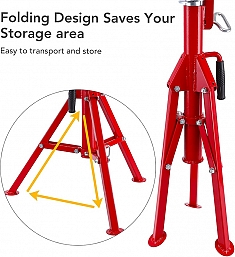 Характеристики складных регулируемых V-образных опор для труб Remmers Atlant 1/8-12