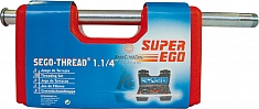 Упаковка ручного резьбонарезного клуппа Super-Ego 600 Set Promo 1/2"-3/4"-1"-1 1/4" BSPT R